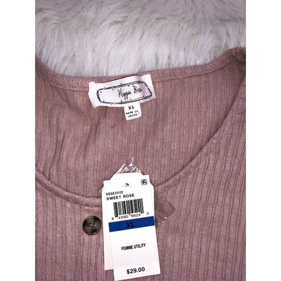 Hippie Rose Sweater Sweet Rose Size XL - Picture 3 of 4